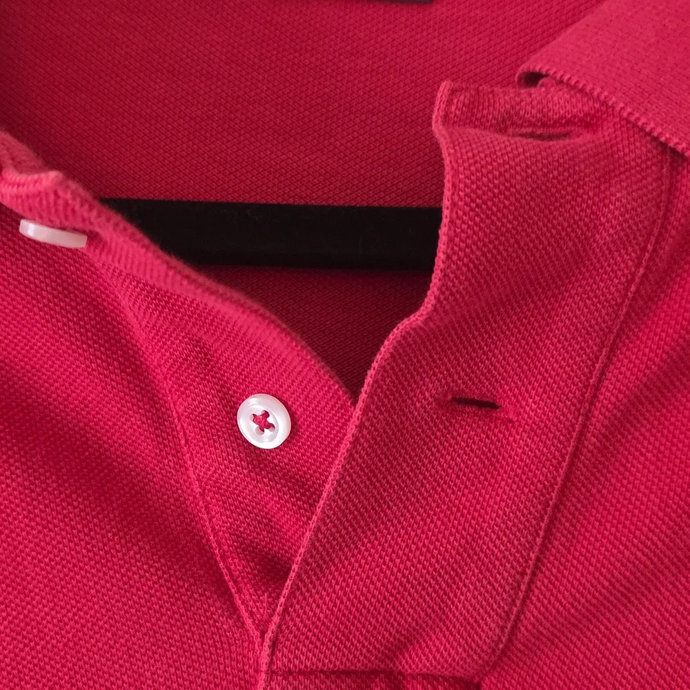 Ralph Lauren Men's Classic Red Polo Shirt XL Tall